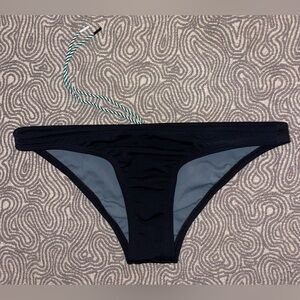 Jolyn Black Europe Bikini Bottoms: great condition, size medium